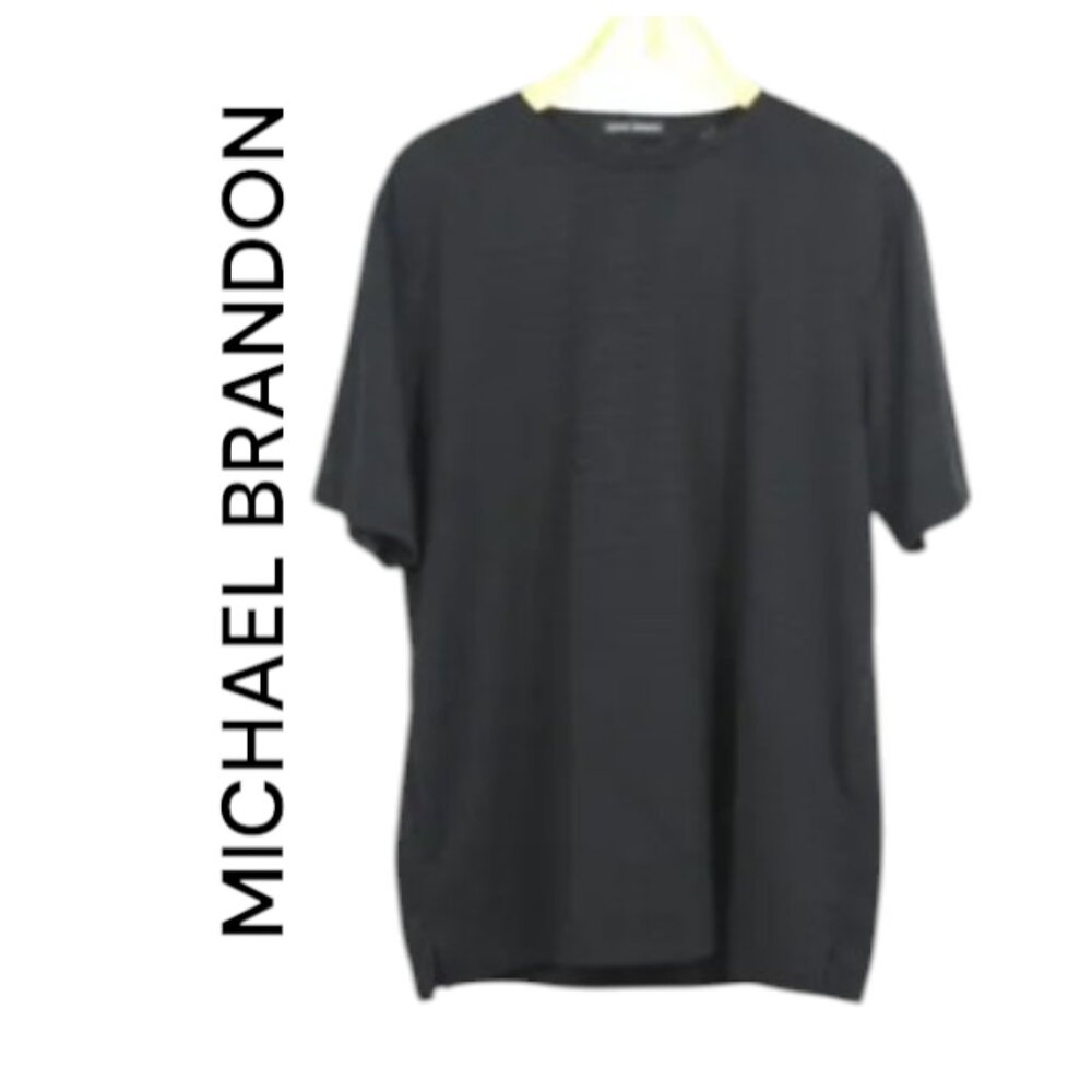 Michael Brandon Short Sleeve Crewneck Tee Size XL